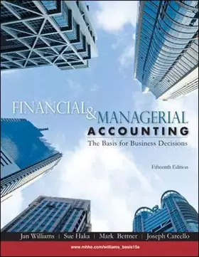 Couverture du produit · Financial & Managerial Accounting