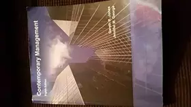 Couverture du produit · Contemporary Management