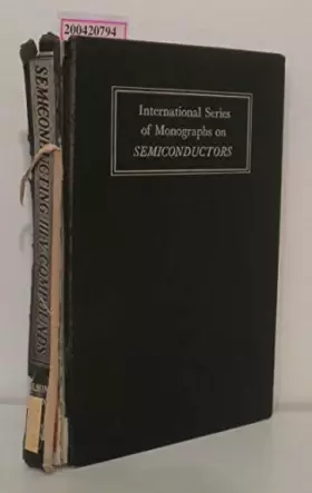 Couverture du produit · Semiconducting III-V Compounds