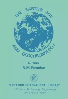Couverture du produit · The Earth's Age and Geochronology