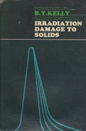 Couverture du produit · Irradiation Damage to Solids