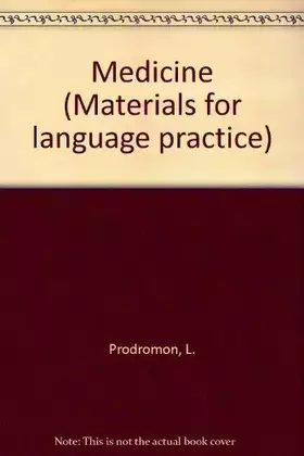 Couverture du produit · Medicine: Developing Reading Skills in English