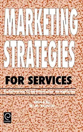 Couverture du produit · Marketing Strategies For Services