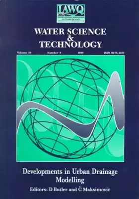 Couverture du produit · Developments in Urban Drainage Modelling
