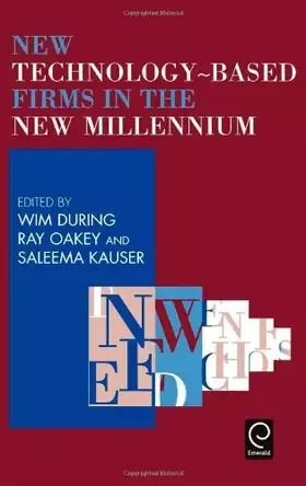 Couverture du produit · New Technology-Based Firms in the New Millennium