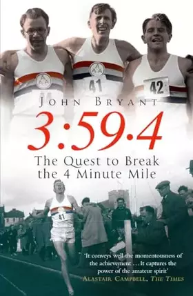 Couverture du produit · 3:59.4: The Quest to Break the 4 Minute Mile