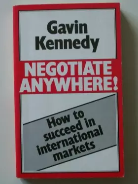 Couverture du produit · Negotiate Anywhere!