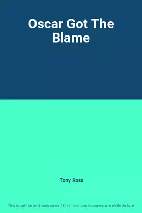 Couverture du produit · Oscar Got The Blame