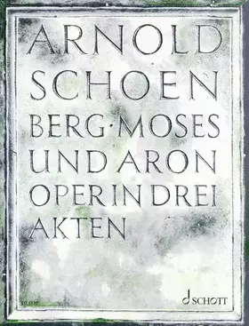 Couverture du produit · Moses und aron chant