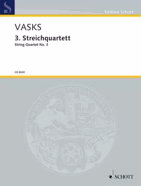 Couverture du produit · String Quartet No. 3: string quartet. Partition et parties.