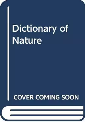 Couverture du produit · Concise Dictionary Nature T/pb