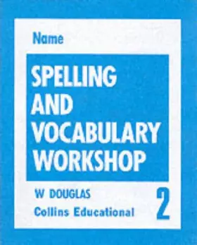 Couverture du produit · Spelling and Vocabulary