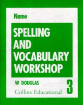 Couverture du produit · Spelling and Vocabulary