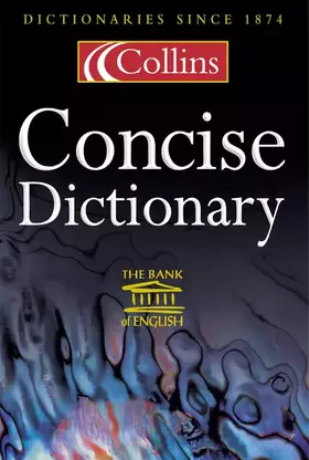 Couverture du produit · Concise English Dictionary