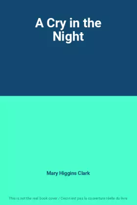 Couverture du produit · A Cry in the Night