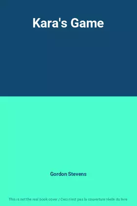 Couverture du produit · Kara's Game