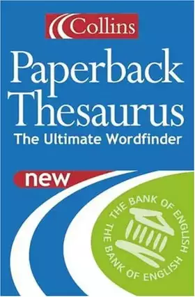 Couverture du produit · Collins Paperback Thesaurus
