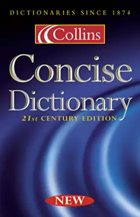 Couverture du produit · Collins Concise Dictionary