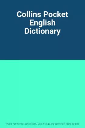 Couverture du produit · Collins Pocket English Dictionary