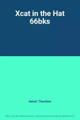 Couverture du produit · Xcat in the Hat 66bks