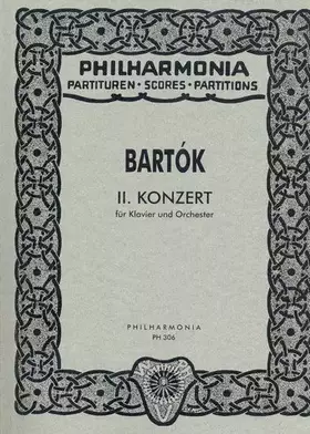 Couverture du produit · Bartók: Piano Concerto No. 2 (Study Score)