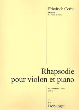 Couverture du produit · Rhapsodie pour violon et piano - SET