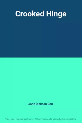 Couverture du produit · Crooked Hinge
