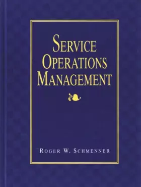 Couverture du produit · Service Operations Management