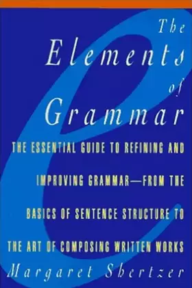 Couverture du produit · The Elements of Grammar