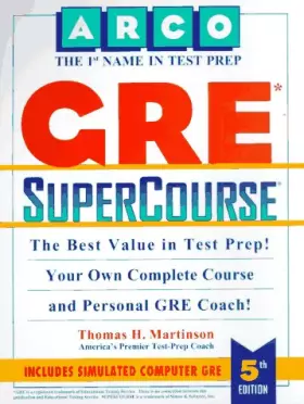 Couverture du produit · Gre Supercourse (SUPERCOURSE FOR THE GRE)