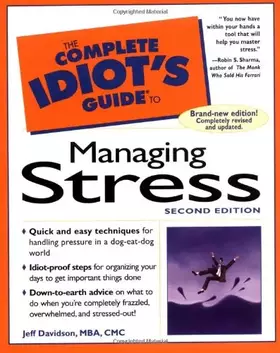Couverture du produit · The Complete Idiot's Guide to Managing Stress