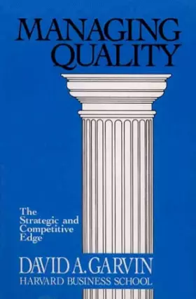 Couverture du produit · Managing Quality: The Strategic and Competitive Edge