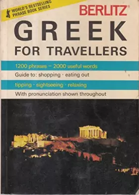 Couverture du produit · Berlitz Greek for Travellers