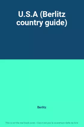 Couverture du produit · U.S.A (Berlitz country guide)