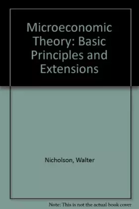 Couverture du produit · Microeconomic Theory: Basic Principles and Extensions