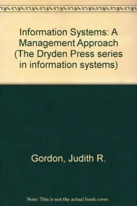 Couverture du produit · Information Systems: A Management Approach