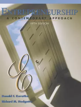 Couverture du produit · Entrepreneurship: A Contemporary Approach