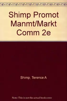 Couverture du produit · Shimp Promot Manmt/Markt Comm 2e
