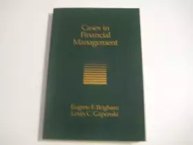 Couverture du produit · Cases in Financial Management