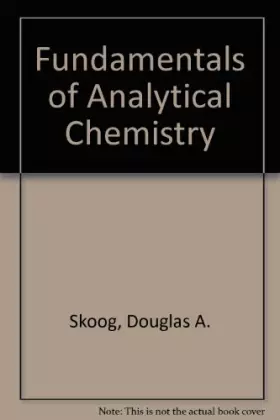 Couverture du produit · Fundamentals of Analytical Chemistry