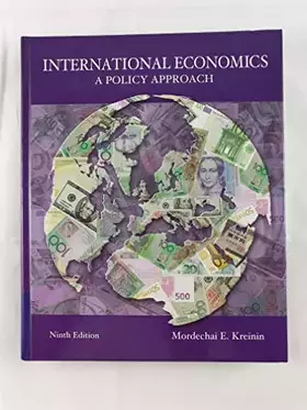 Couverture du produit · International Economics: A Policy Approach