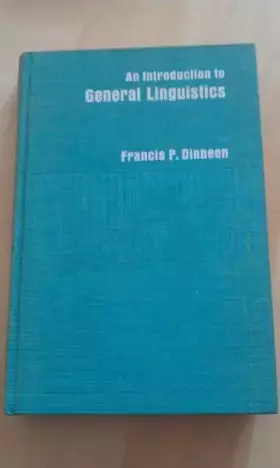 Couverture du produit · Introduction to General Linguistics