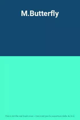Couverture du produit · M.Butterfly