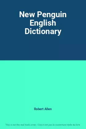 Couverture du produit · New Penguin English Dictionary