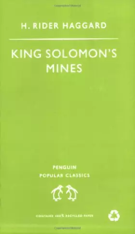 Couverture du produit · King Solomon's Mines