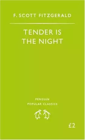 Couverture du produit · Tender is the Night