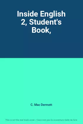 Couverture du produit · Inside English 2, Student's Book,