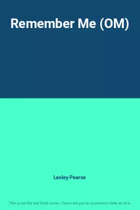 Couverture du produit · Remember Me (OM)