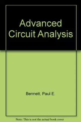 Couverture du produit · Advanced Circuit Analysis