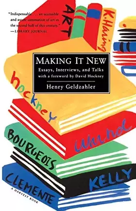 Couverture du produit · Making It New: Essays, Interviews, and Talks